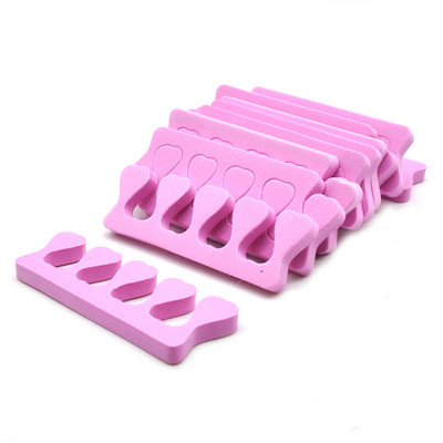 100 KOM./LOT Profesionalni Nail Art Razdjelnici prstiju Prsti Razdjelnik stopala Spužva Mekani gel UV kozmetički alati Lak za manikuru Pedikura