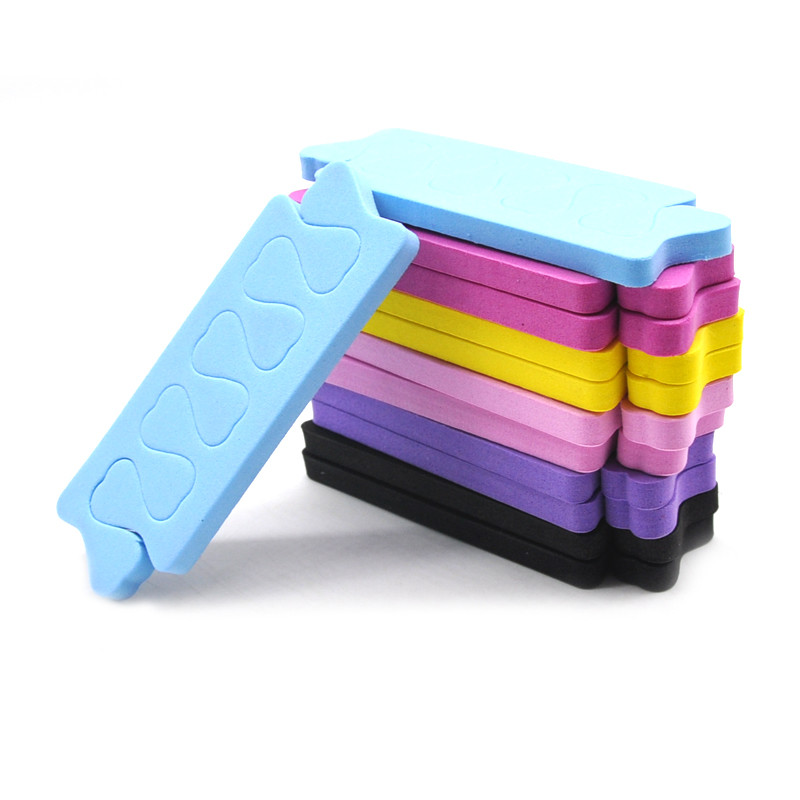 100 KOM./LOT Profesionalni Nail Art Razdjelnici prstiju Prsti Razdjelnik stopala Spužva Mekani gel UV kozmetički alati Lak za manikuru Pedikura