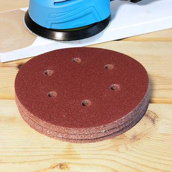 15 бр. 9 инча 225 mm 6 дупки шлифовъчен диск шкурка разнообразни дупки 40-1000 песъчинки за 215 електрическа машина за полиране на сухи стени