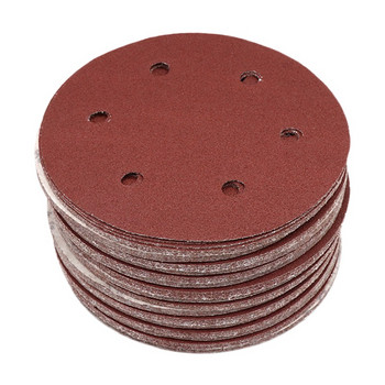 15 бр. 9 инча 225 mm 6 дупки шлифовъчен диск шкурка разнообразни дупки 40-1000 песъчинки за 215 електрическа машина за полиране на сухи стени