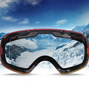 Γυαλιά σκι HX06 Φακοί διπλής στρώσης για το χιόνι τύφλωση Προστασία από υπεριώδη ακτινοβολία Προστασία για Snowboard για αξεσουάρ για χειμερινά σπορ σκι