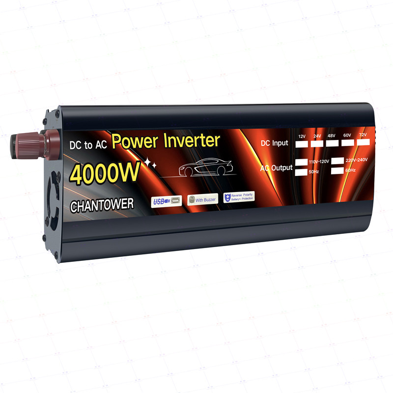 Inverter 12V 220V Solar Inverter 1000W 1500W 2000W 4000W Hordozható Feszültség Transzformátor Automatikus Töltő Átalakító Autó Inverter