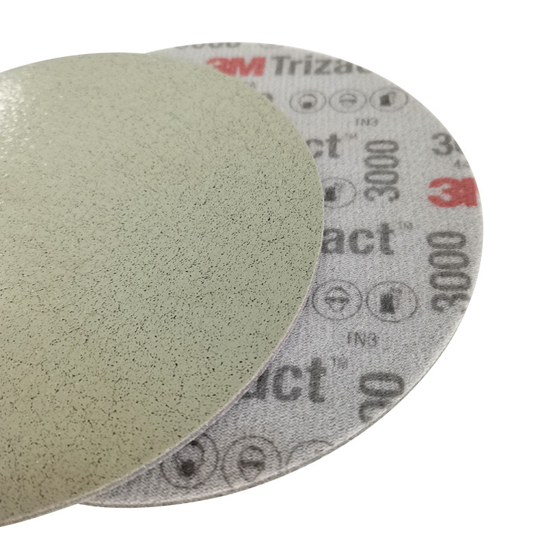 1Pcs 3M гъба полираща шкурка 3000 зърно 5000 автомобилно покритие 6 инча 150 мм кръгла шкурка 02085