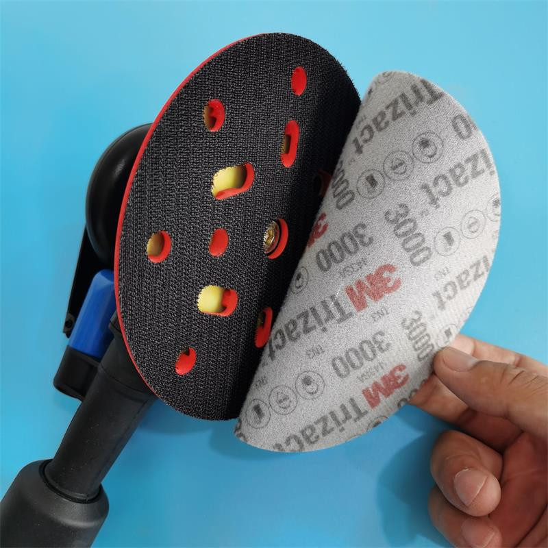 1Pcs 3M гъба полираща шкурка 3000 зърно 5000 автомобилно покритие 6 инча 150 мм кръгла шкурка 02085