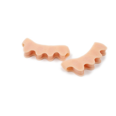 4 vnt. Apsauginė pirštų apsauga Silikoninė kojos korektorius medžiaga Minkšta gelio tiesinimo priemonė tarpikliai Neštuvų priežiūros įrankių skyriklis