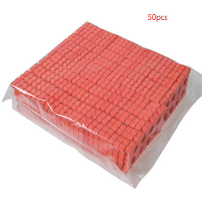 50/100 vnt. Žalia/rožinė/raudona nagų dailės pėdų skaldymo putų manikiūro priemonė