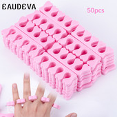 25 de perechi Separatoare de degete pentru arta unghiilor Degete Picioare Burete Gel moale UV Instrumente de frumusete Polish Manichiura Pedichiura Pachet Materiale pentru salonul de unghii