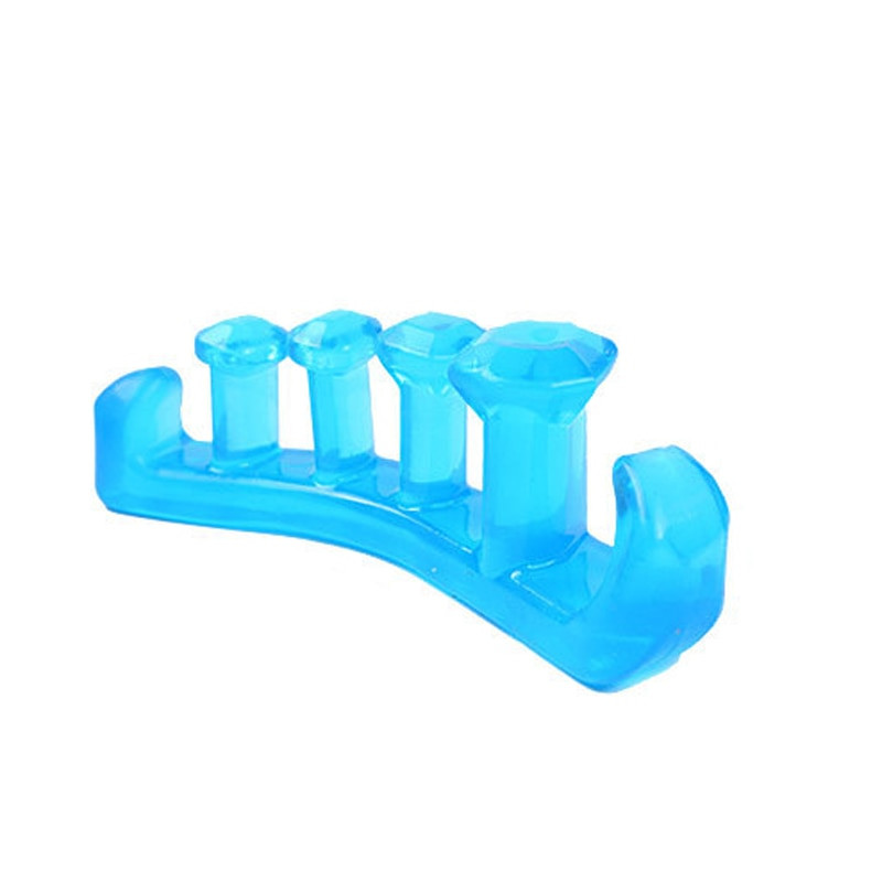 2 buc = 1 pereche Separator nou de protecție pentru degetele de la picioare Material corector de bunion potrivit pentru dispozitiv de îndreptat cu gel moale Distanțieri Instrument de îngrijire pentru targă