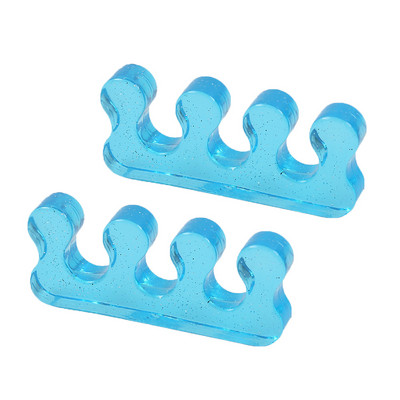 2 bucăți din silicon moale pentru pedichiură deget de la picioare separator flexibil pentru degetele de la picioare Distanțiere de separare dispozitive de îndreptare manichiură instrumente de îngrijire a unghiilor picioarelor