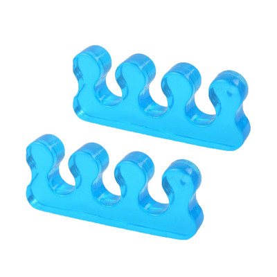 2 bucăți din silicon moale pentru pedichiură deget de la picioare separator flexibil pentru degetele de la picioare Distanțiere de separare dispozitive de îndreptare manichiură instrumente de îngrijire a unghiilor picioarelor