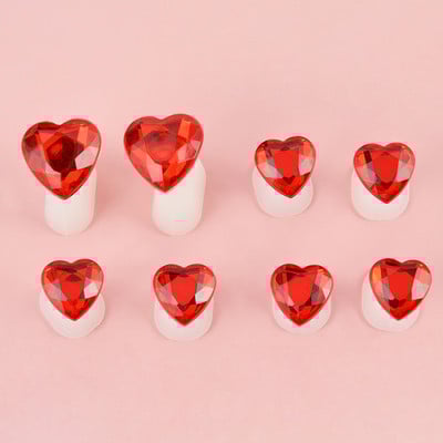 8 τεμάχια/συσκευασία σιλικόνης διαχωριστής δακτύλων χαριτωμένος μαλακός διαχωριστής δακτύλων πεντικιούρ για περιποίηση μανικιούρ Εργαλείο τέχνης νυχιών λουλούδι/ζαχαρωτά/καρδιά Νυχιών