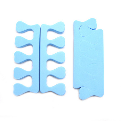 80 buc (40 perechi) Separatoare pentru degetele degetelor Lac de unghii Îngrijirea picioarelor Instrumente pentru unghii Separatoare de degete din burete Manichiură Pedichiură Instrument Salon/Acasă