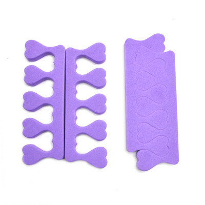 80 buc (40 perechi) Separatoare pentru degetele degetelor Lac de unghii Îngrijirea picioarelor Instrumente pentru unghii Separatoare de degete din burete Manichiură Pedichiură Instrument Salon/Acasă