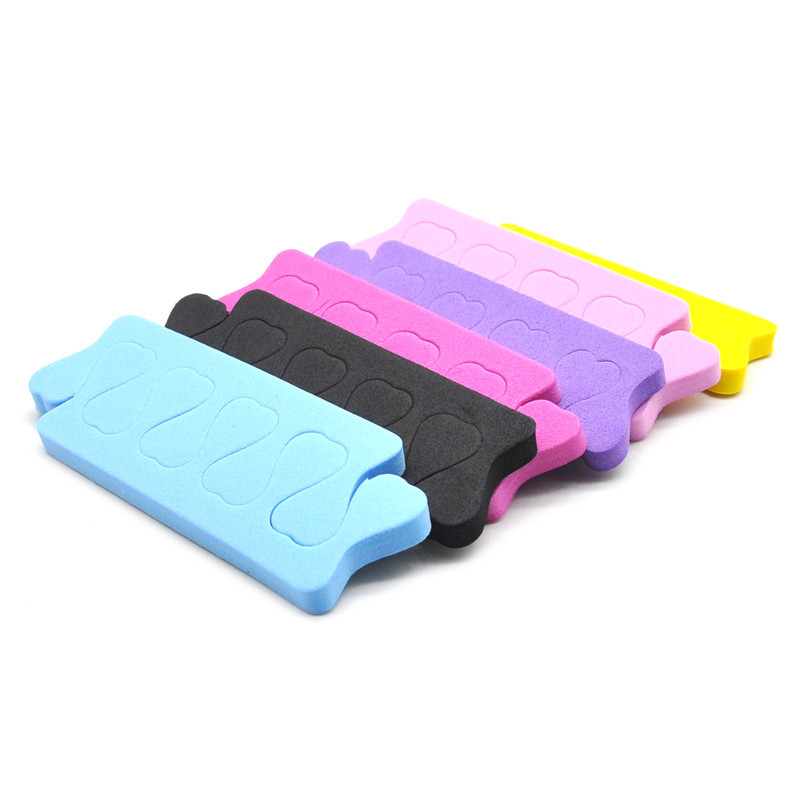 80 buc (40 perechi) Separatoare pentru degetele degetelor Lac de unghii Îngrijirea picioarelor Instrumente pentru unghii Separatoare de degete din burete Manichiură Pedichiură Instrument Salon/Acasă