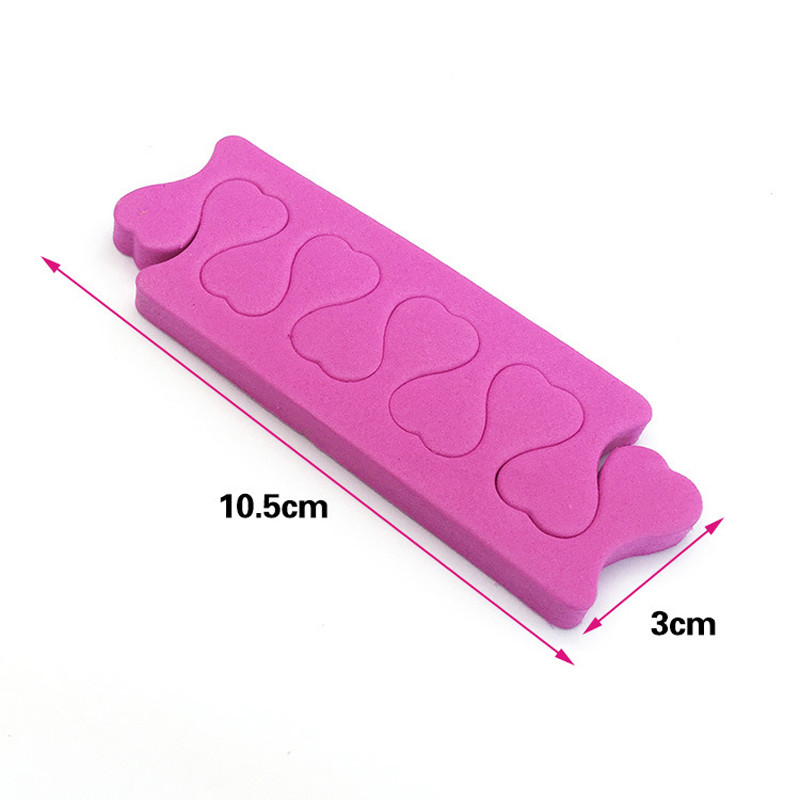 50 vnt./stal. Minkšta kempinė Nagai Kojų pirštai Atskyriklis Nagų dailės dekoravimo įrankiai Dažymas Pirštų priežiūra Manikiūras Pedikiūras Nagų priedai