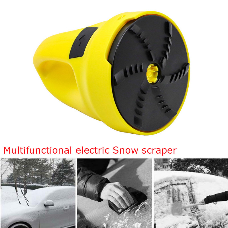 1 buc. Răzuitoare de gheață pentru mașină 3A ABS electrică pentru parbrizul autovehiculului pentru îndepărtarea zăpezii Ralete de îngheț Kit universal pentru exterior auto