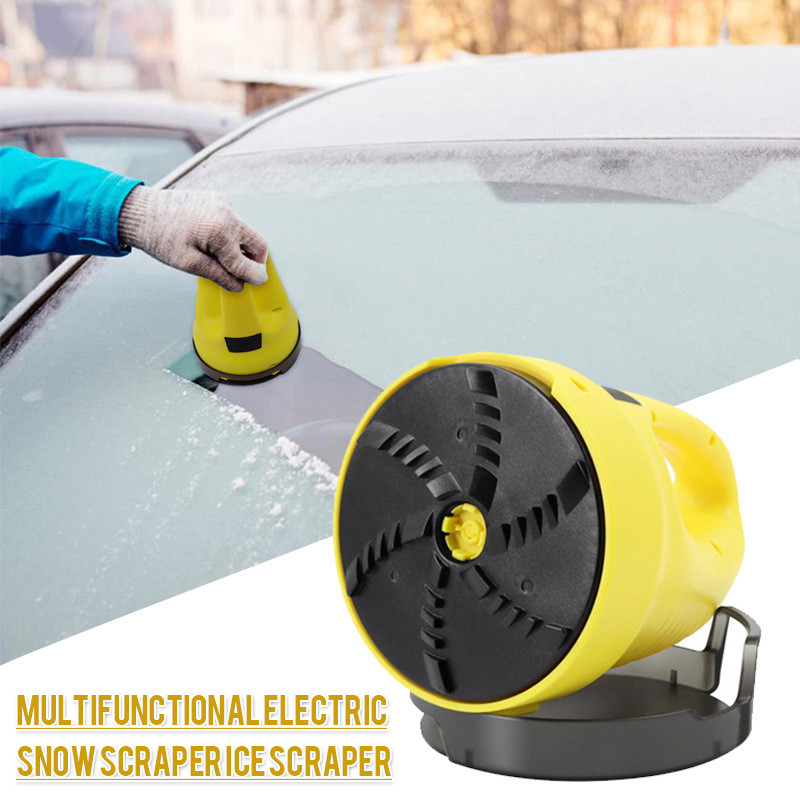1 buc. Răzuitoare de gheață pentru mașină 3A ABS electrică pentru parbrizul autovehiculului pentru îndepărtarea zăpezii Ralete de îngheț Kit universal pentru exterior auto