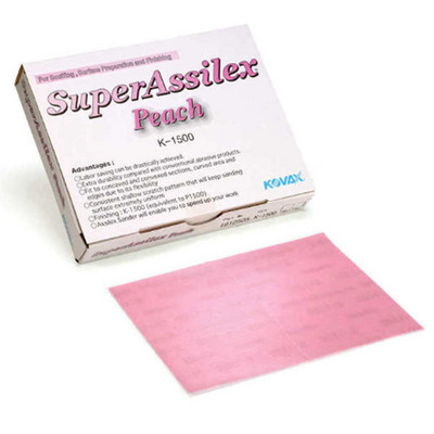 25 buc. Disc de șlefuit cu peliculă superfină 130 mm * 85 mm Hârtie șmirghel moale, rezistentă la apă, 1200 până la 3000 granule, pentru vopsea auto umedă/uscă