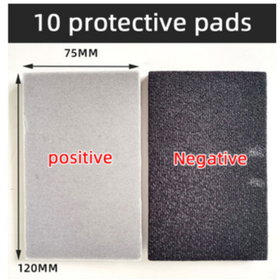 25 buc. Disc de șlefuit cu peliculă superfină 130 mm * 85 mm Hârtie șmirghel moale, rezistentă la apă, 1200 până la 3000 granule, pentru vopsea auto umedă/uscă