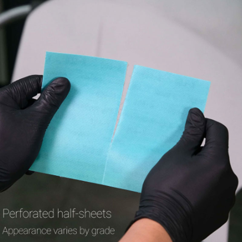 25 buc. Disc de șlefuit cu peliculă superfină 130 mm * 85 mm Hârtie șmirghel moale, rezistentă la apă, 1200 până la 3000 granule, pentru vopsea auto umedă/uscă