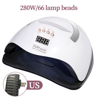 LINMANDA Professioal nešiojamas 220 W nagų fototerapijos aparatas 45 UV LED gelinio nagų lako džiovintuvo lempa manikiūro įrankių salono įranga