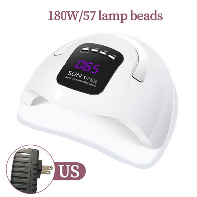 LINMANDA Professioal nešiojamas 220 W nagų fototerapijos aparatas 45 UV LED gelinio nagų lako džiovintuvo lempa manikiūro įrankių salono įranga