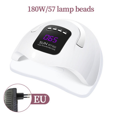 LINMANDA Professioal nešiojamas 220 W nagų fototerapijos aparatas 45 UV LED gelinio nagų lako džiovintuvo lempa manikiūro įrankių salono įranga