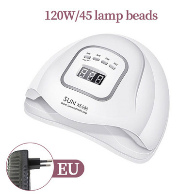 LINMANDA Professioal nešiojamas 220 W nagų fototerapijos aparatas 45 UV LED gelinio nagų lako džiovintuvo lempa manikiūro įrankių salono įranga