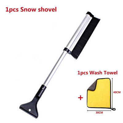 Perie de zăpadă din sticlă pentru parbrizul mașinii de iarnă