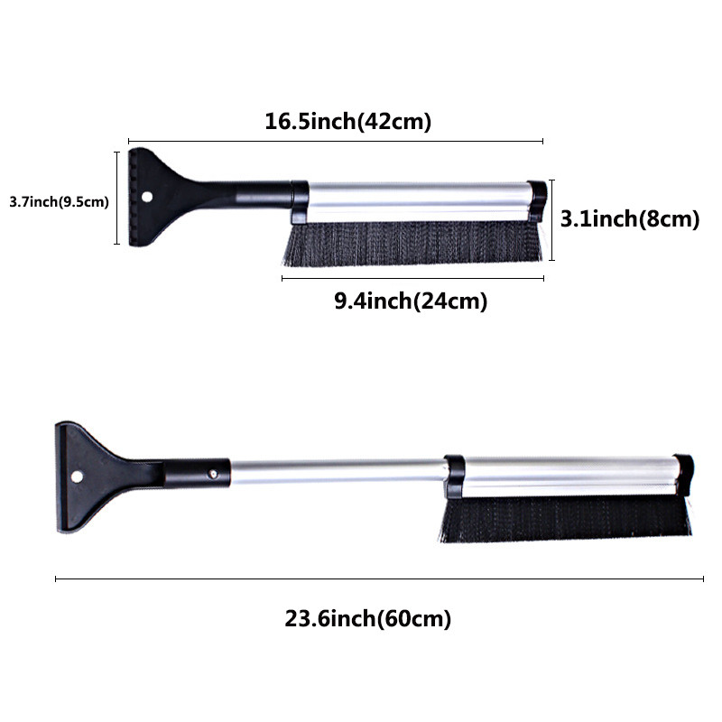 Perie de zăpadă din sticlă pentru parbrizul mașinii de iarnă