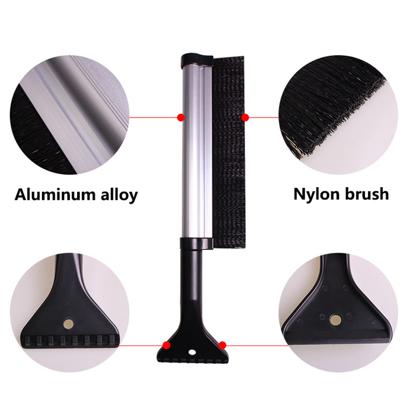 Perie de zăpadă din sticlă pentru parbrizul mașinii de iarnă