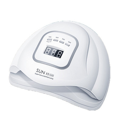 Nagų džiovintuvas LED nagų lempa UV lempa, skirta sukietinti visus gelinius nagų lakus su judesio jutikliu manikiūro pedikiūro salono įrankių laikmatis