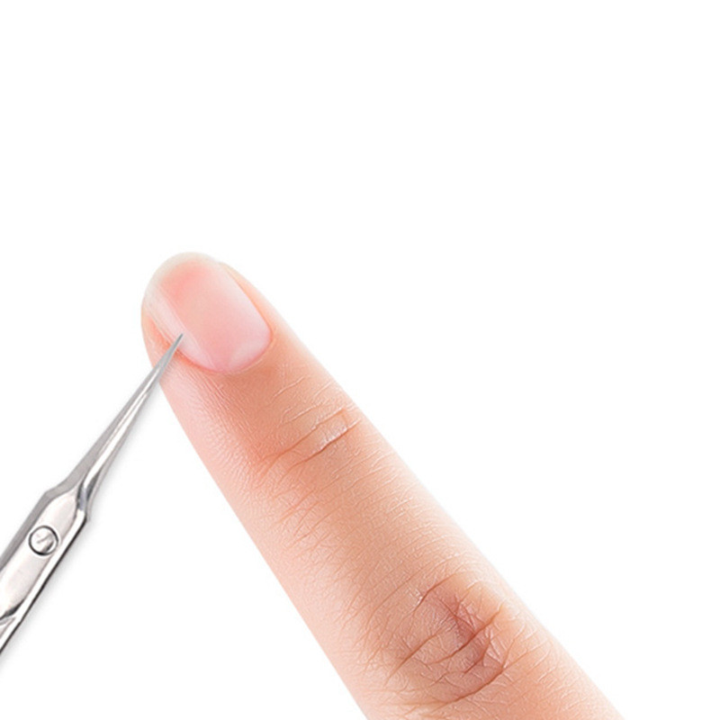 Foarfece din oțel inoxidabil pentru piele moartă, în stil rusesc, instrumente de pre-tratament pentru manichiură, pentru tăierea pielii moarte, foarfece ascuțite pentru frumusețe