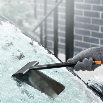 Автомобили Стъргалка за лед Предно стъкло на автомобила Прозорец Frost Снегопочистващ инструмент Стъкло на автомобила Остъргване на лед Лопата за сняг Инструмент Чистачка за автомобил на алеята