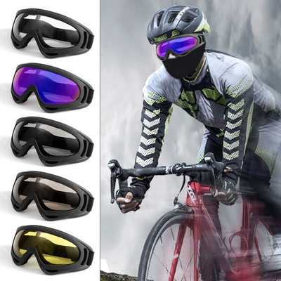 Winter Windproof Skiing Glasses Goggles Outdoor Sports Eyewear Glasses Ski Goggles Dustproof Cycling Lens Frame Glasses
