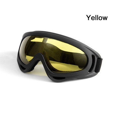Ochelari de schi rezistenți la vânt de iarnă Ochelari de protecție pentru sport în aer liber Ochelari Ochelari de schi Ochelari de protecție împotriva prafului cu lentile de ciclism