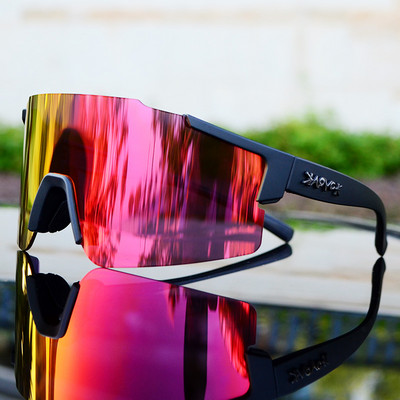 2023 Ανδρικά Γυναικεία 3 Φακοί UV400 Αθλητικά ποδηλασία Γυαλιά τρέξιμο Ιππασία Ψάρεμα Γυαλιά ηλίου Road Bike Γυαλιά ποδηλάτου MTB Goggle