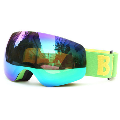 Snieglenčių akiniai 4-15 metų vaikams veidrodis slidinėjimo akiniai akiniai Dvigubi lęšiai UV400 nuo rasojimo vaikams slidinėjimo kaukės akiniai berniukams mergaitėms