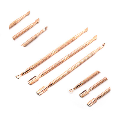 Cuticule pentru unghii Foarfece din oțel inoxidabil Manichiură Clipă colorată Dispozitiv pentru îndepărtarea pielii moarte Pedichiură Clește pentru ciocul de vultur