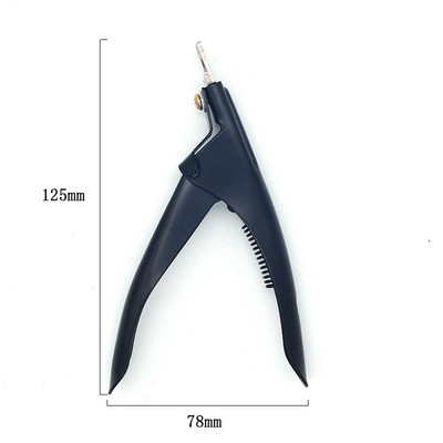 Cuticule pentru unghii Foarfece din oțel inoxidabil Manichiură Clipă colorată Dispozitiv pentru îndepărtarea pielii moarte Pedichiură Clește pentru ciocul de vultur