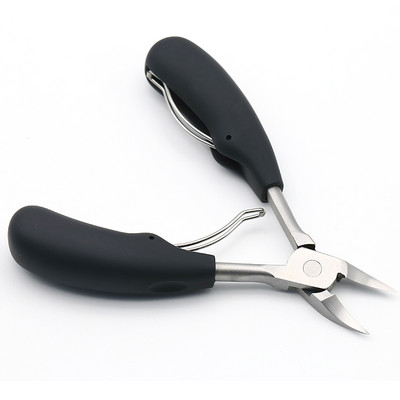 Cuticule pentru unghii Foarfece din oțel inoxidabil Manichiură Clipă colorată Dispozitiv pentru îndepărtarea pielii moarte Pedichiură Clește pentru ciocul de vultur