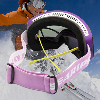 Γυαλιά διπλής στρώσης Γυαλιά Snowboard Γυαλιά σκι Γυναικεία Ανδρικά γυαλιά αντιομίχλης Γυαλιά ποδηλασίας Αντι-UV Γυαλιά χιονιού Γυαλιά ηλίου μοτοσικλέτας