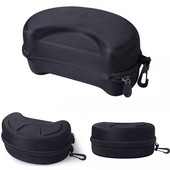 Husă portabilă EVA cu fermoar pentru ochelari de schi cu zăpadă Cutie pentru ochelari de snowboard ochelari pentru sporturi de iarnă în aer liber Husă pentru ochelari de schi