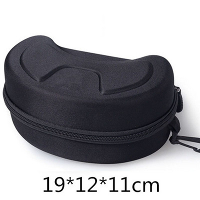 Husă portabilă EVA cu fermoar pentru ochelari de schi cu zăpadă Cutie pentru ochelari de snowboard ochelari pentru sporturi de iarnă în aer liber Husă pentru ochelari de schi