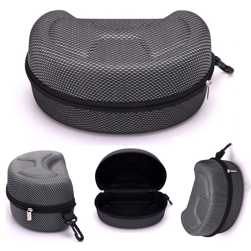 Husă portabilă EVA cu fermoar pentru ochelari de schi cu zăpadă Cutie pentru ochelari de snowboard ochelari pentru sporturi de iarnă în aer liber Husă pentru ochelari de schi