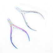 1 buc. foarfece pentru arta unghiilor tăietor de cuticule unghii tăieturi de cuticule dispozitiv de îndepărtare a pielii moarte pedichiură freze din oțel inoxidabil instrument de manichiură