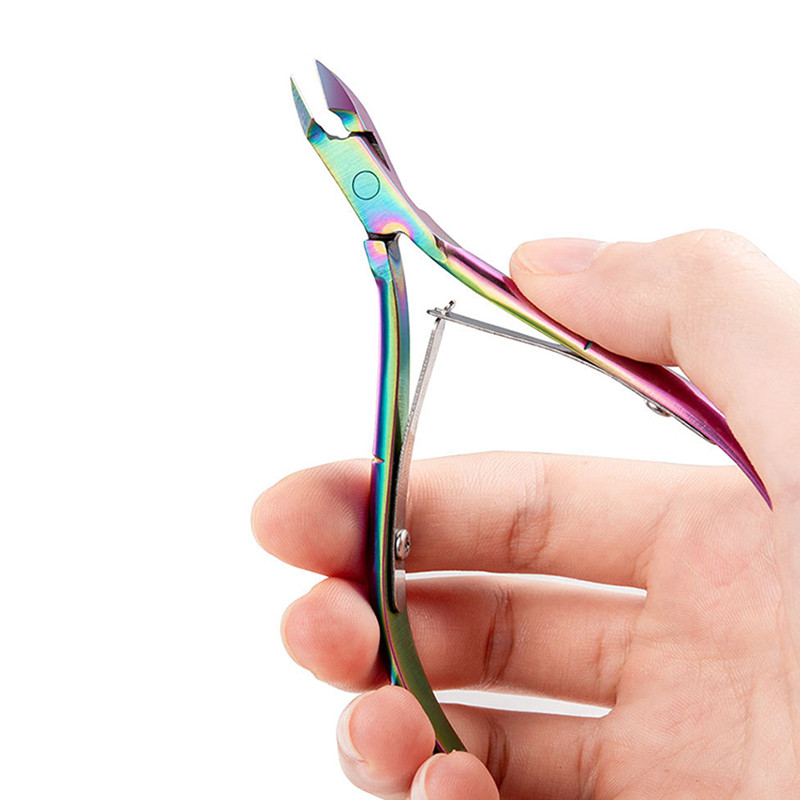 Foarfece pentru cuticulă pentru unghii Instrumente pentru manichiură din oțel inoxidabil Instrumente pentru pedichiură Trimmer Clești pentru piele moartă Instrument pentru accesorii pentru manichiură