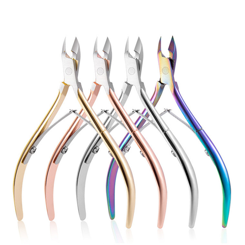 Foarfece pentru cuticulă pentru unghii Instrumente pentru manichiură din oțel inoxidabil Instrumente pentru pedichiură Trimmer Clești pentru piele moartă Instrument pentru accesorii pentru manichiură