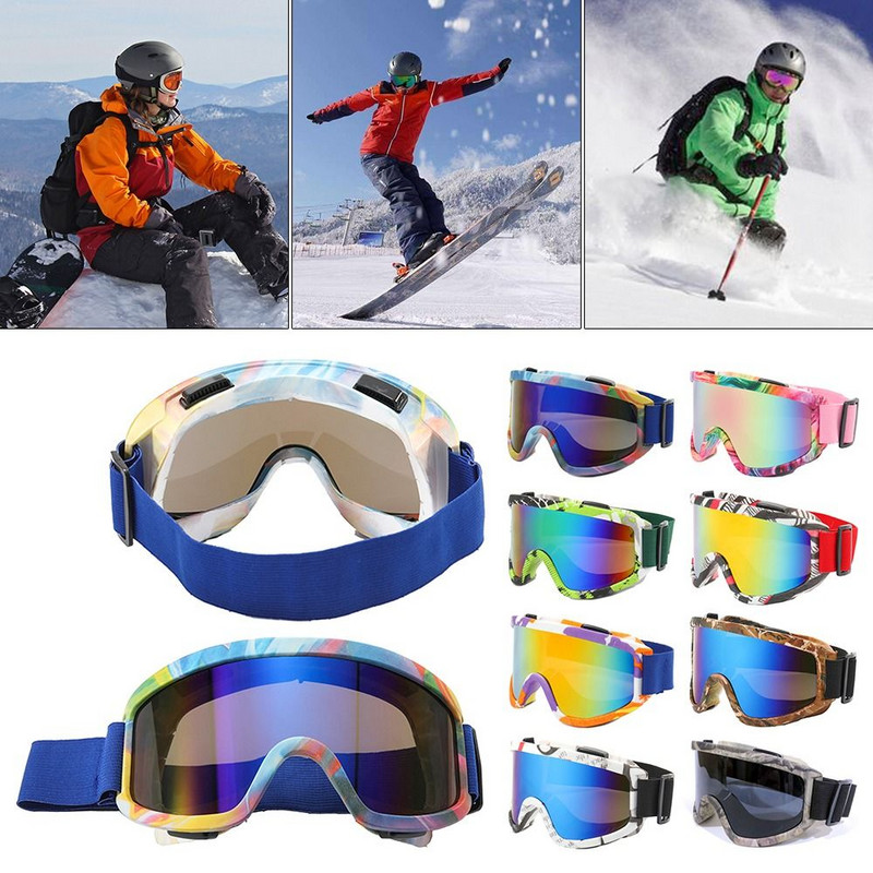Ochelari de schi Mască de schi Ochelari de călărie Ochelari rezistenți la vânt Ochelari de protecție pentru ochi Protecție UV Snowboard de iarnă Ochelari anti-ceață