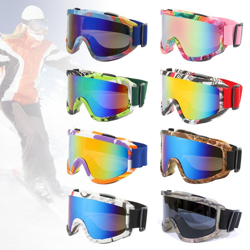 Ochelari de protecție a ochilor de ciclism Snowboard de iarnă Ochelari de schi anti-ceață Ochelari de călărie Ochelari rezistenți la vânt Mască de schi